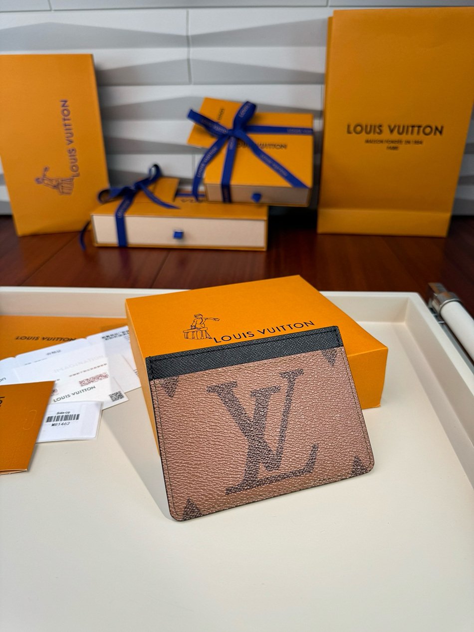 LOUIS VUITTON LV SIDE-UP card clip M81462 LOUIS VUITTON LV SIDE-UP card clip M81462