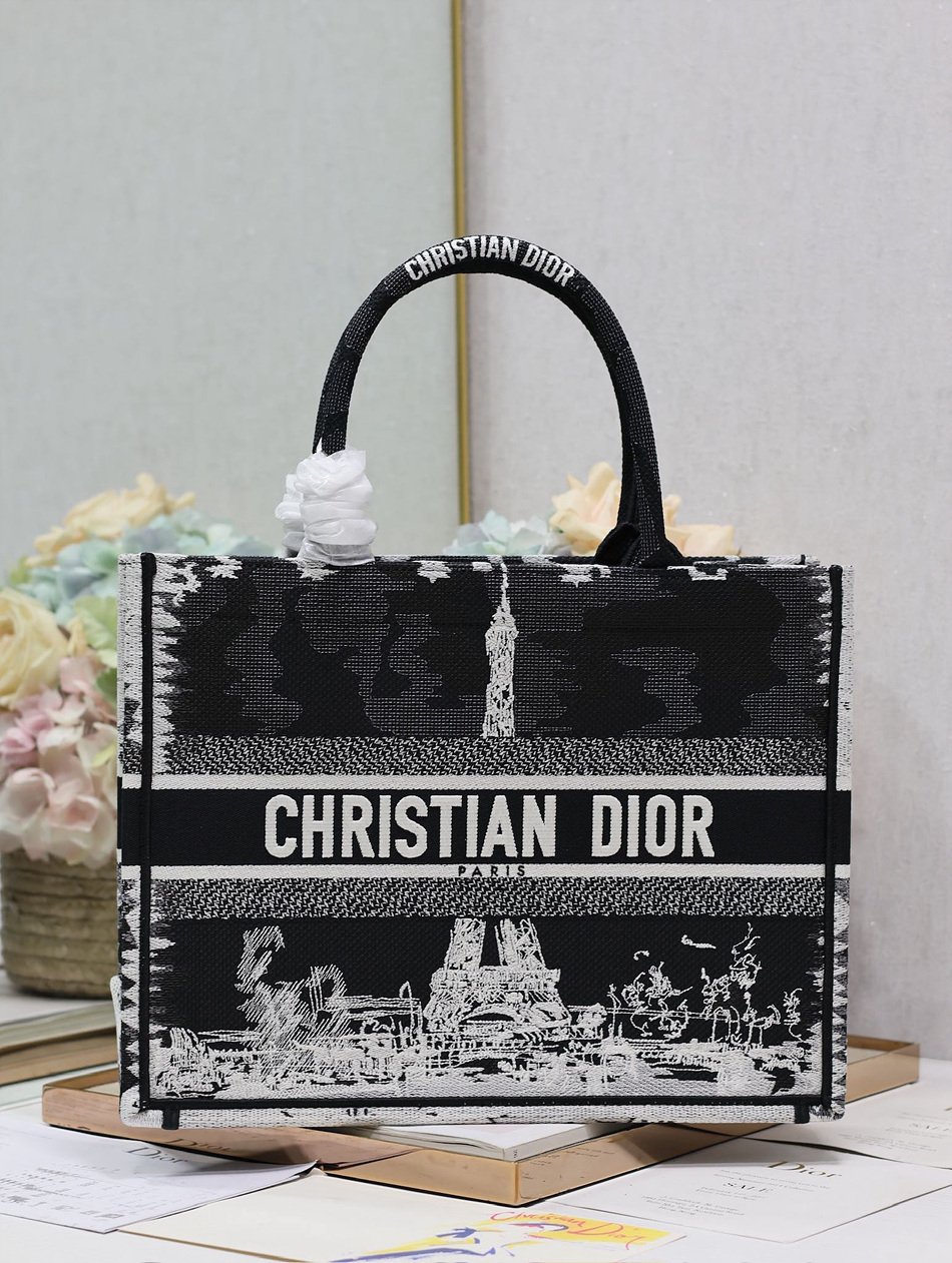 DIOR Medium size Dior Book Tote handbag M1296 DIOR Medium size Dior Book Tote handbag M1296