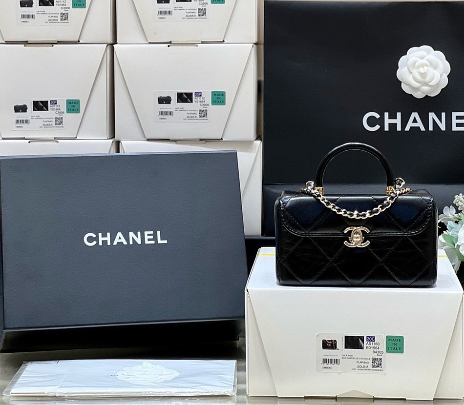 CHANEL 2023 Autumn/Winter Global Limited Edition Mini Box Bag AS4469