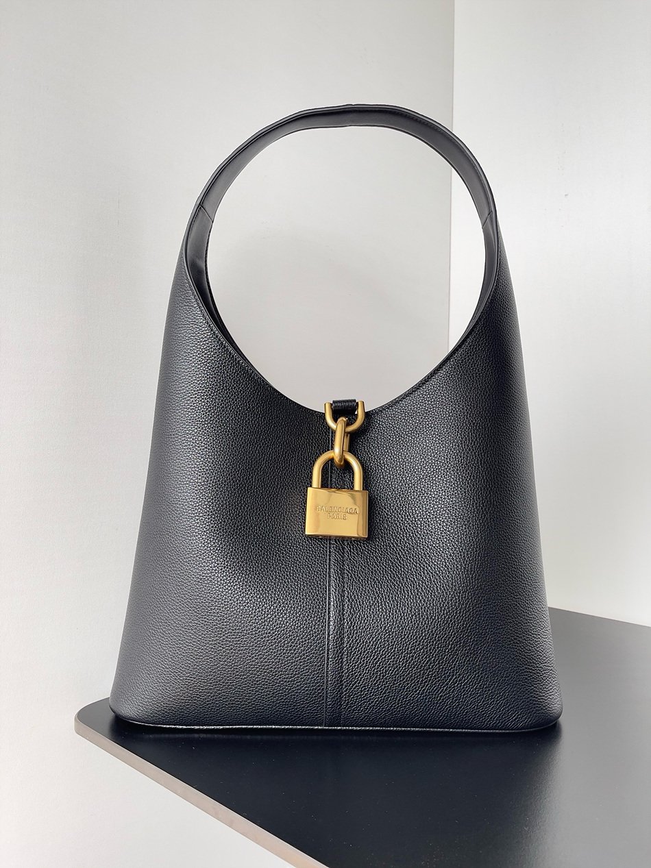 BALENCIAGA LOCKER Medium Vertical HOBO Handbag C1000