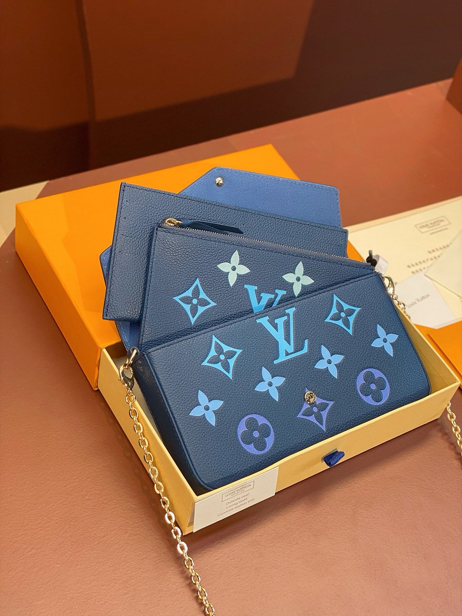 LOUIS VUITTON POCHETTE FÉLICIE Chain Pack M82349