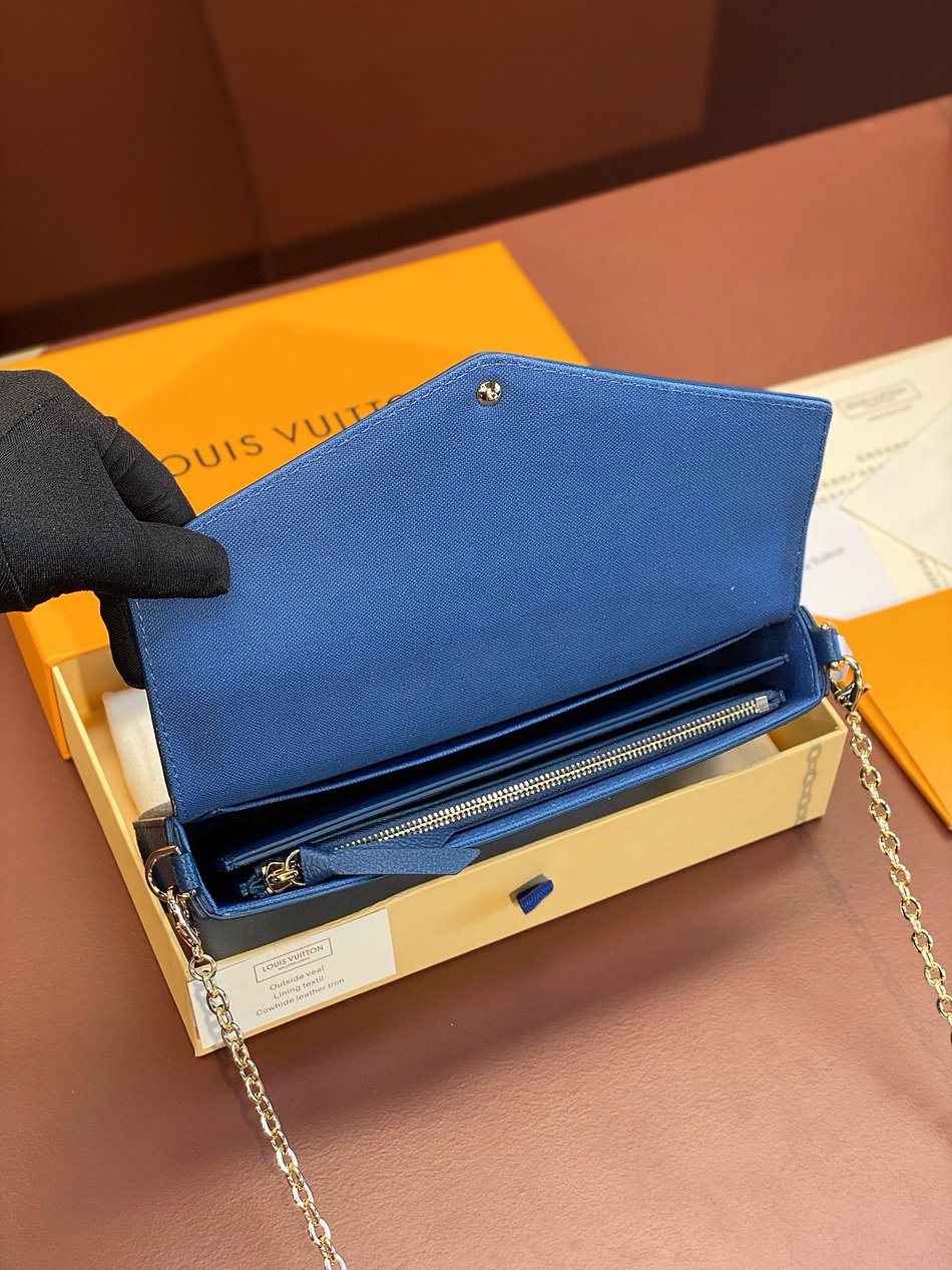 LOUIS VUITTON POCHETTE FÉLICIE Chain Pack M82349