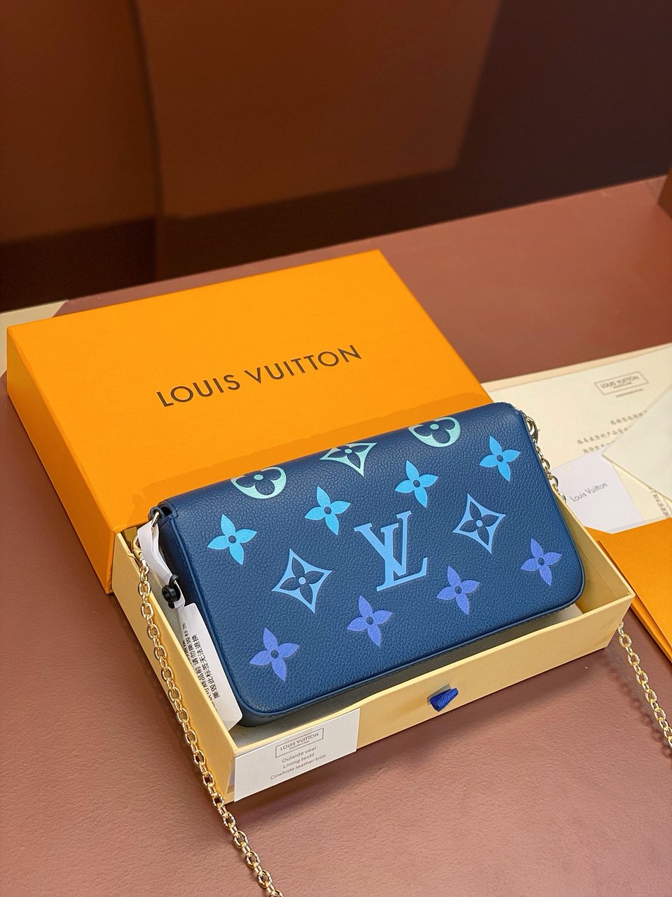 LOUIS VUITTON POCHETTE FÉLICIE Chain Pack M82349