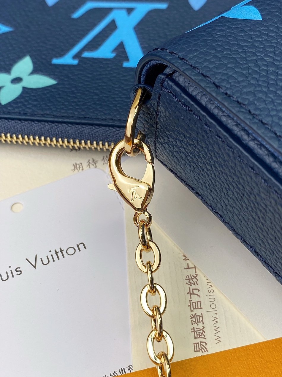 LOUIS VUITTON POCHETTE FÉLICIE Chain Pack M82349
