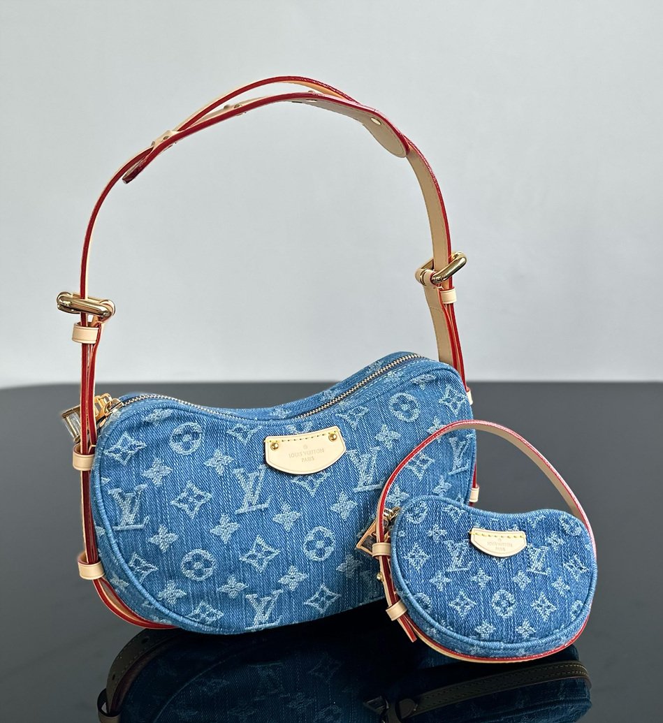 LOUIS VUITTON CROISSANT Medium Handbag M46856