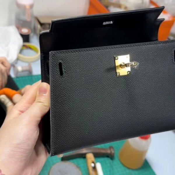 Kelly19，原厂Ep掌纹皮，全手缝蜡线，现货