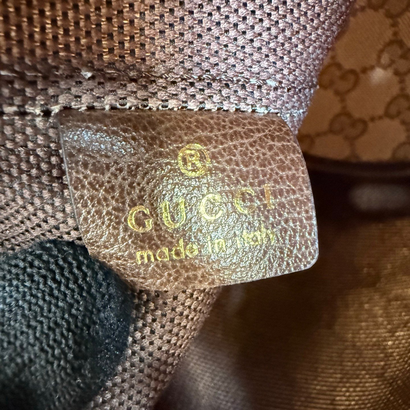 Generation Gucci古驰世代系列深入探索品牌的典藏元素，将不同世代的设计融合为统一的美学叙事。GG涂层帆布搭配经典织带，为多功能小型皮具带来标志性风格，如这款设计用于存放日常必需品的水桶包。
