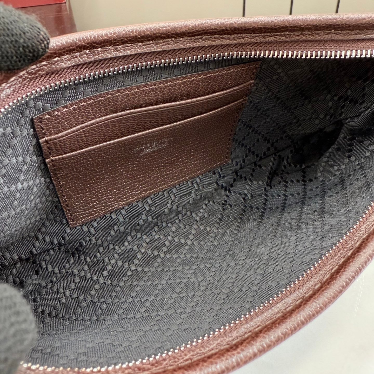 💠GUCCI新款专柜品质，顶级原单货，原厂皮、原厂五金、实物实拍，款号：875847啡布/尺寸：W21xH11.5xD3cm